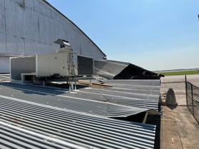 commercial roofing damage